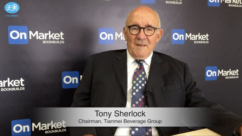 Anthony Sherlock, the Chairman of Tianmei Beverage Group