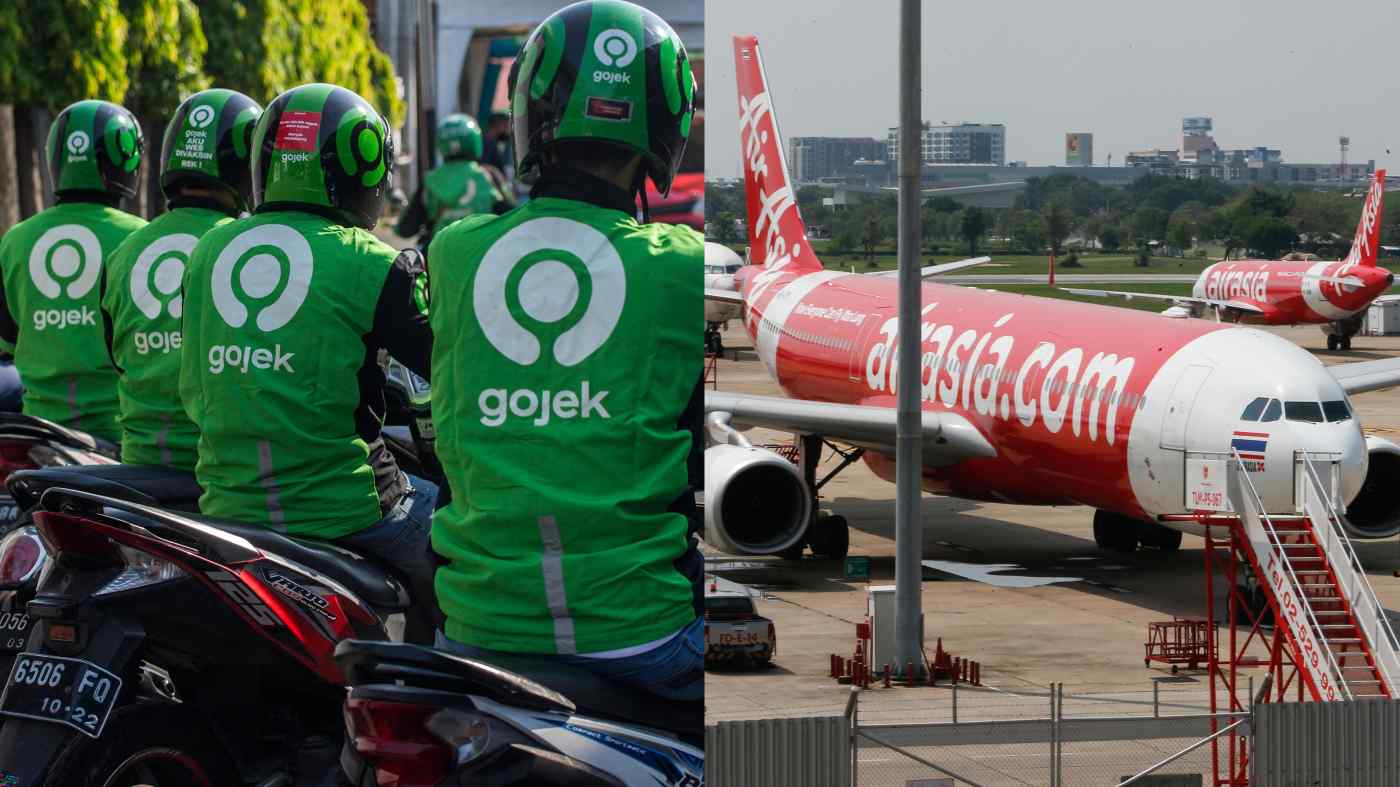 Malaysia AirAsia To Buy Indonesia Gojek Through A Stock Swap Deal